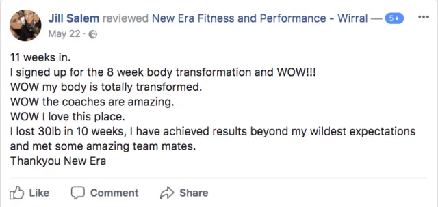 Shape Up Online member review 1